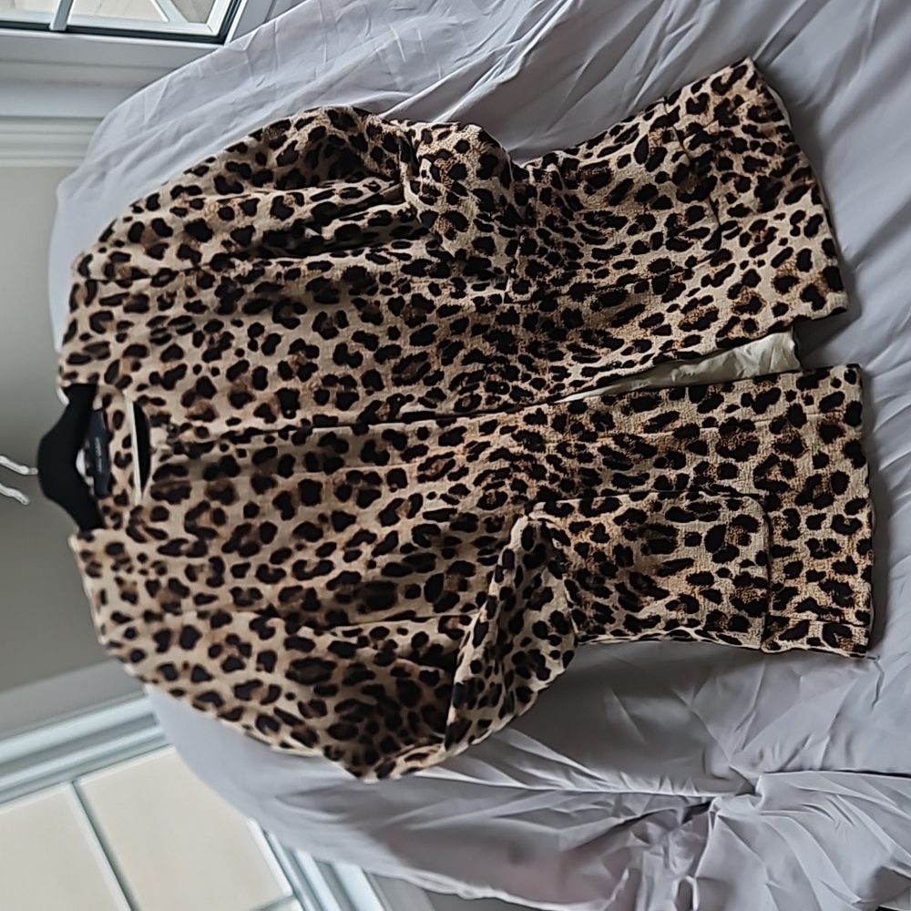Zara Blazer S Women's Animal Print